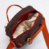 Kånken Koncept Crossbody - Black Oak-Rowan Red