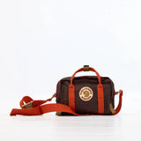 Kånken Koncept Crossbody - Black Oak-Rowan Red