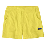 Retro Cord Shorts W - Lemon Zest