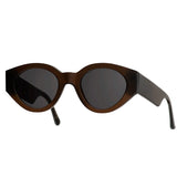 Polly Chocolate - Grey Solid Lens
