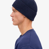 Mössa Merino Wool Beanie - Marine Blue