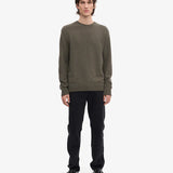 Tröja Merino Ull - Dusty Olive