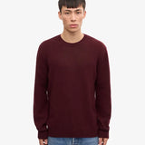 Tröja Merino Ull - Oxblood Red