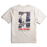 Mountain River Tee S/S - Bone White