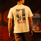 Mountain River Tee S/S - Bone White