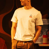 Mountain River Tee S/S - Bone White