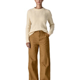 W´s Point Reyes Wide Leg Pants - Undyed Natural