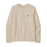 M'S L/S Mw Hut Tripper Skyline T-Shirt - Undyed Natural