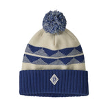 Powder Town Beanie - Hut Tripper Stripe Birch White