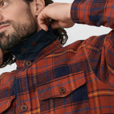 Övik Lite Padded Shirt M - Dark Navy