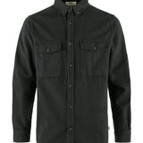 Övik Twill Shirt M - Dark Grey
