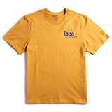 Peak Tee S/S - Goldenrod