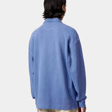 PiqueScript Sweatshirt - Wolfsbane / White