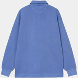 PiqueScript Sweatshirt - Wolfsbane / White