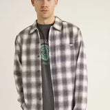 Plaid Flannel Shirt - Ash