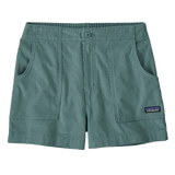 Retro Cord Shorts W - Blue Sage