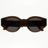 Polly Chocolate - Grey Solid Lens