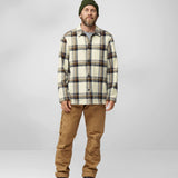 Singi Flannel Overshirt M - Deep Forest/Dark Navy