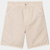 Single Knee Short - Fleur De Sel Garment Dyed