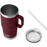 Rambler Straw Mug 25 Oz - Wild Vine Red