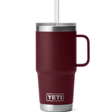 Rambler Straw Mug 25 Oz - Wild Vine Red