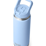 Rambler Straw Bottle 26oz - Big Sky Blue