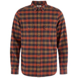 Skog Relaxed Shirt M - Autumn Leaf-Wood Brown