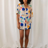 Large Herro Shirt - Surf Abstract