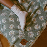 Sun Dazed Driftweave Blanket - Green