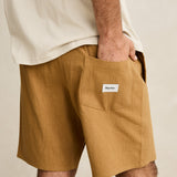 Textured Linen Jam - Tabacco