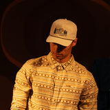 Twill Rope Cap - Bone White