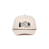 Twill Rope Cap - Bone White