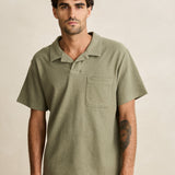 Vintage Terry Polo - Sage