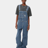 W´s Bib Overall Straight - Blue Stoned Washed