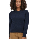W's Recycled Wool-Blend Crewneck Sweater - Natural
