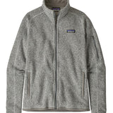 Jacket Better Sweater W - Birch White