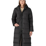 W´s Silent Down Long Parka - Black