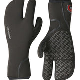 R4 Yulex Regulator Three Finger Mitts - Black