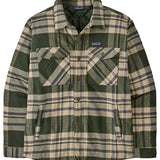 Insulated Fjord Flannel Shirt - Ashore: Old Growth Green