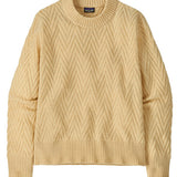 W's Recycled Wool-Blend Crewneck Sweater - Natural