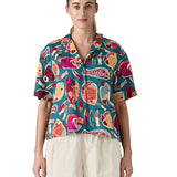 W's Tidal Threads Shirt - Wetland Blue