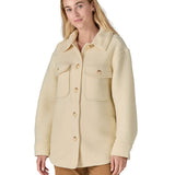 W´s Retro Pile Shacket - Natural