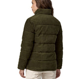 W's Cord Fjord Coat - Pine Needle Green