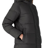 W´s Silent Down Long Parka - Black