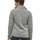 Jacket Better Sweater W - Birch White