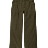 W´s Wide Leg Cord Pants - Basin Green