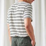 Wight T-shirt - Green Stripes