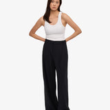 Tank Top Rib - Snow Melange