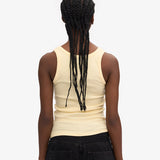 Tank Top Rib - Soft Yellow