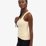 Tank Top Rib - Soft Yellow